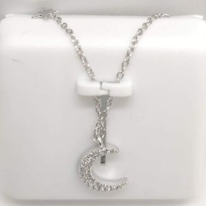 🎁2x$40Crescent Moon  Necklace Sterling Silver